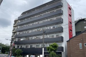 築43年のマンションの外壁塗装ほか改修工事
