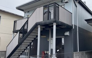 賃貸アパート　外部塗装工事
